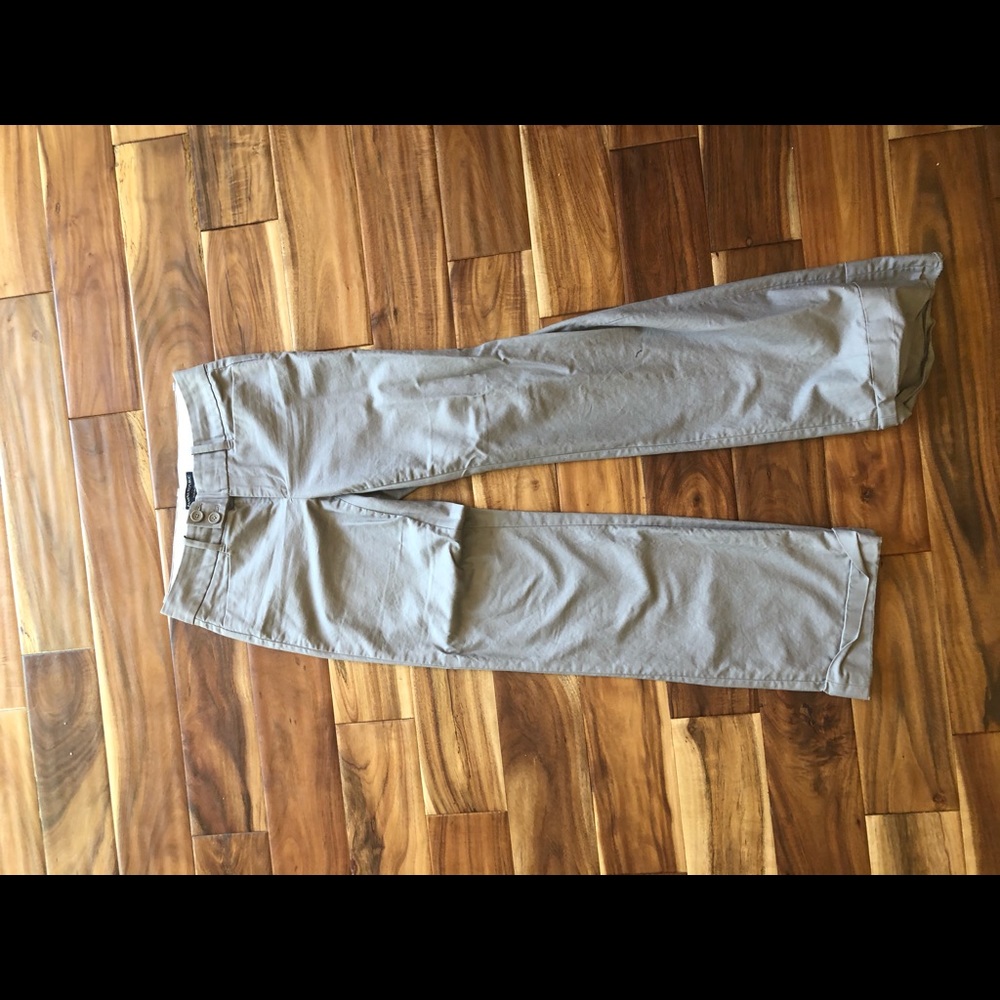 Banana republic khaki work trousers